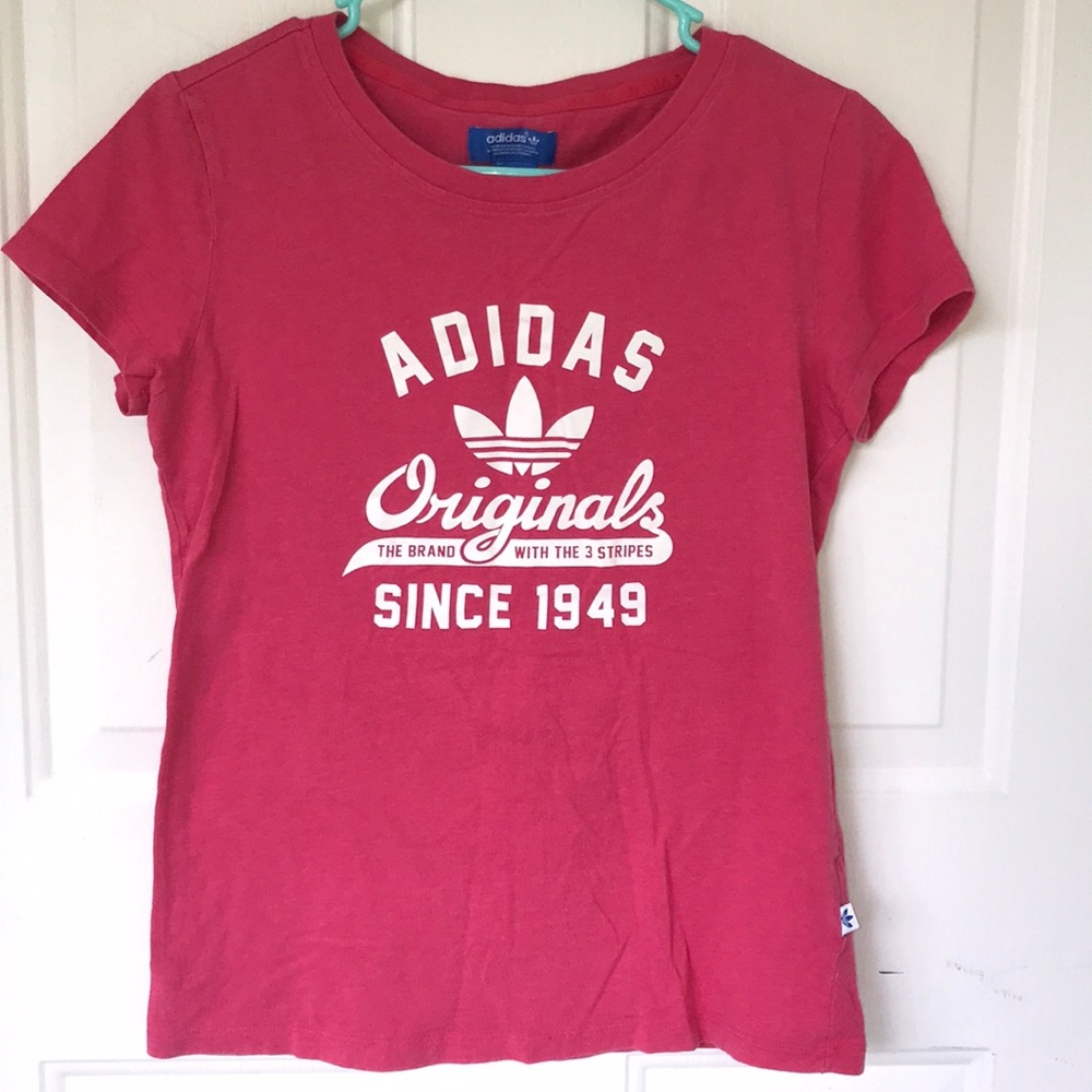 Pink short sleeved tee
